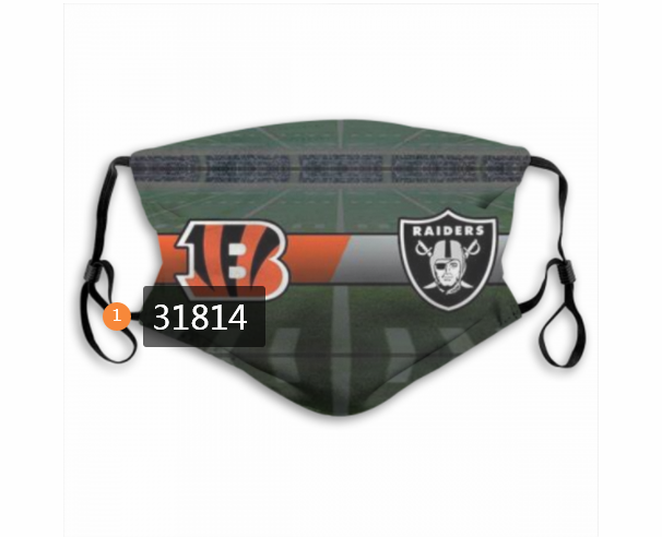 NFL Cincinnati Bengal 1412020 Dust mask with filter